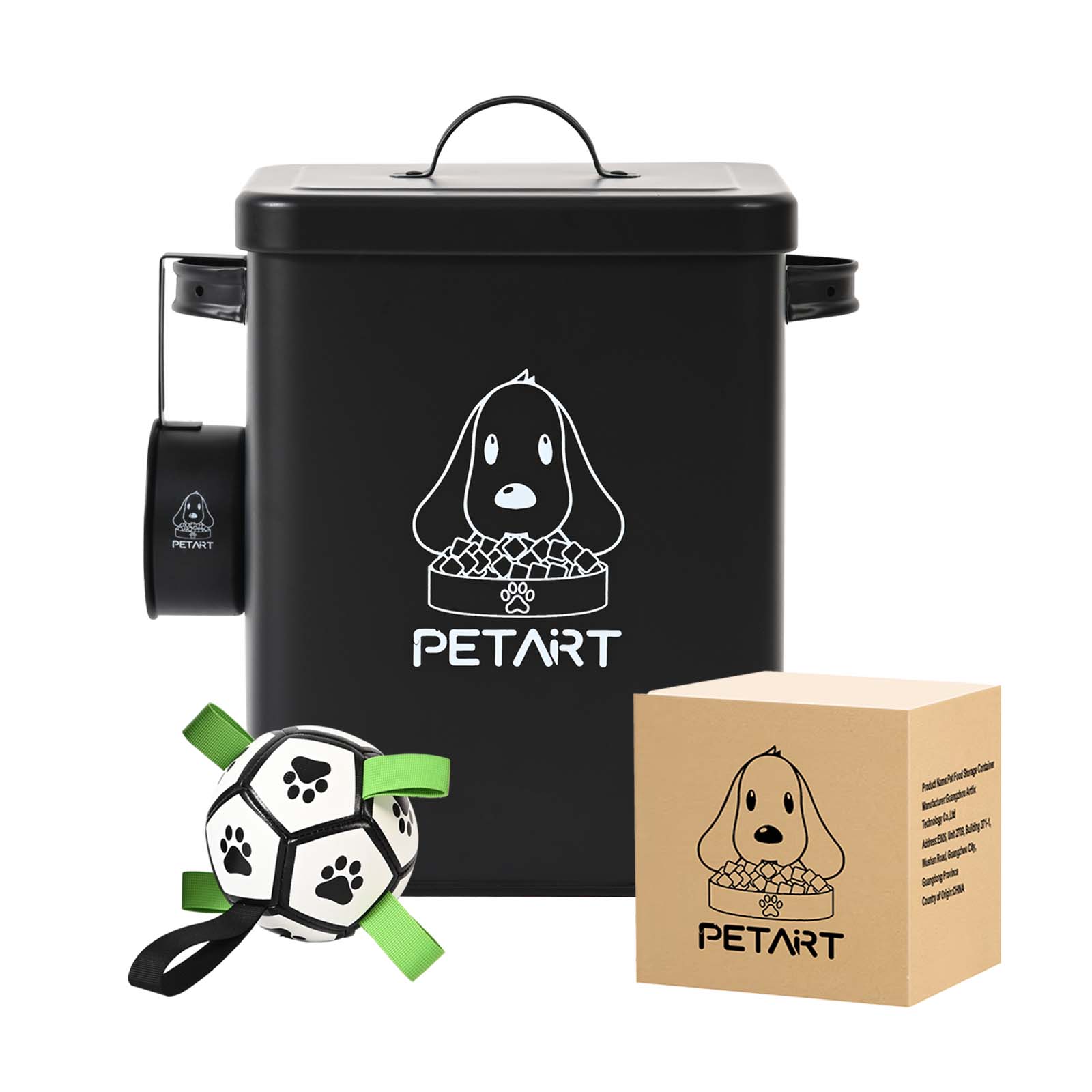 ถังให้อาหารสุนัขสัตว์เลี้ยงแบบ - Food Storage Pet บทวิจารณ์และราคา