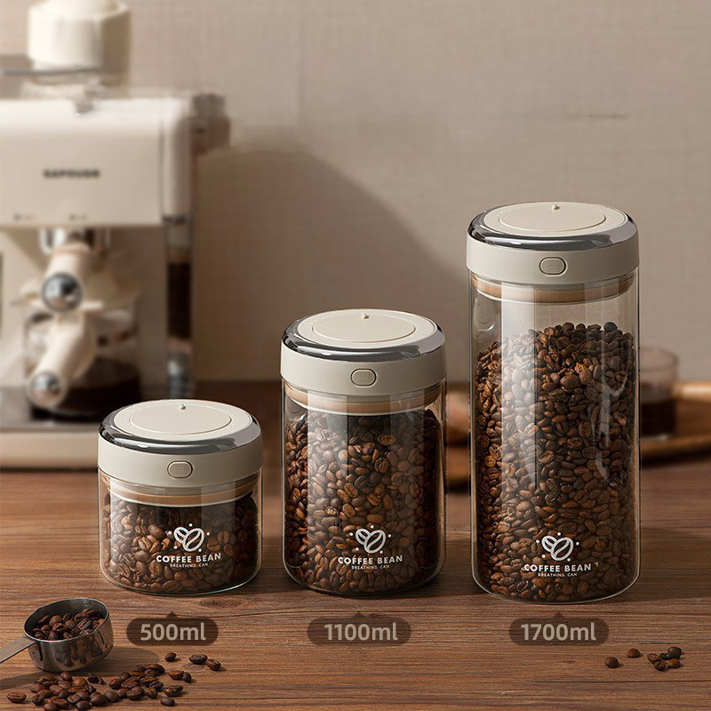 ถังเก็บเมล็ดกาแฟสุญญากาศขนาด 5 - Food Storage Vacuum บทวิจารณ์และราคา