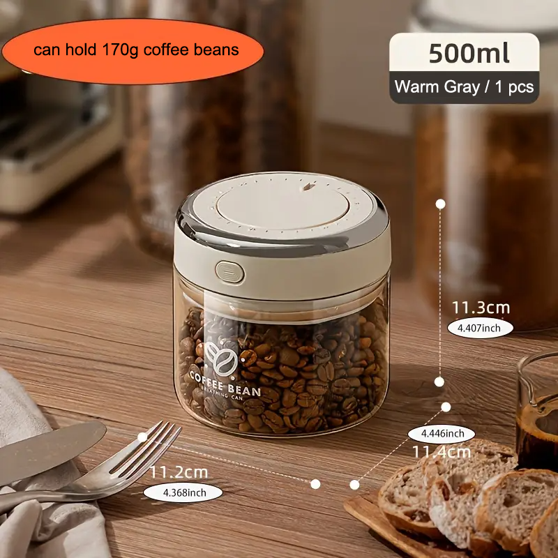 ถังเก็บเมล็ดกาแฟสุญญากาศขนาด 5 - Food Storage Vacuum บทวิจารณ์และราคา