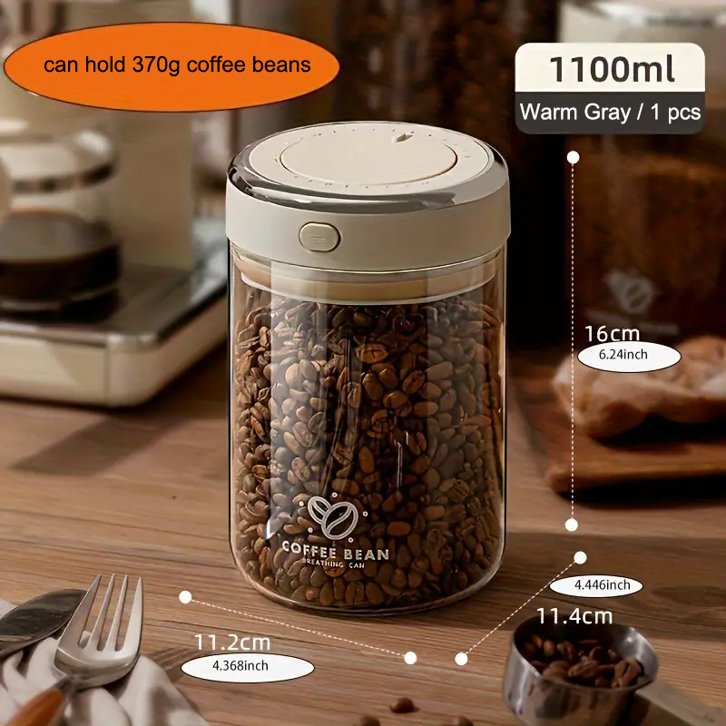 ถังเก็บเมล็ดกาแฟสุญญากาศขนาด 5 - Food Storage Vacuum บทวิจารณ์และราคา