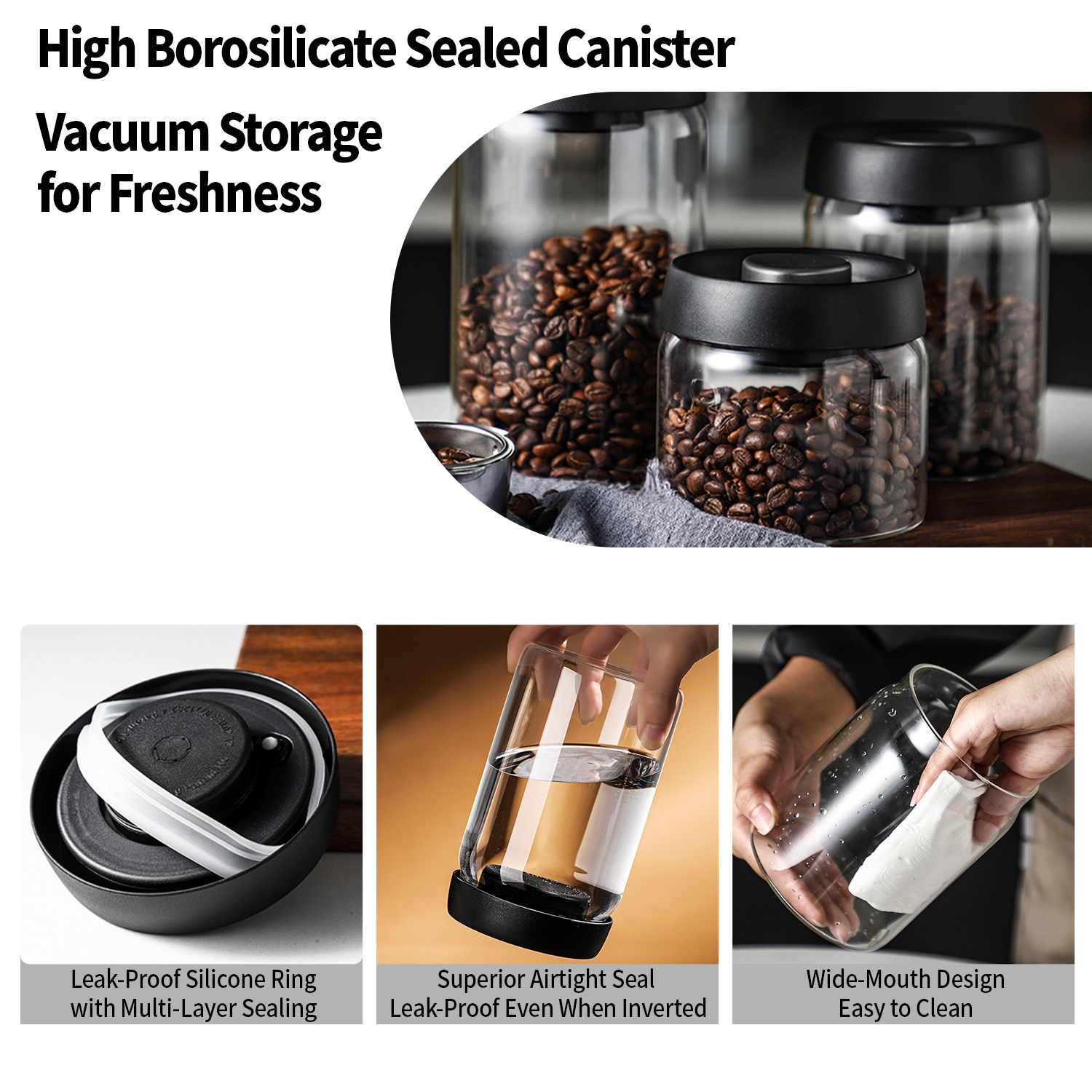 OANKR กระป๋องกาแฟสูญญากาศ 500  - Food Storage Vacuum บทวิจารณ์และราคา