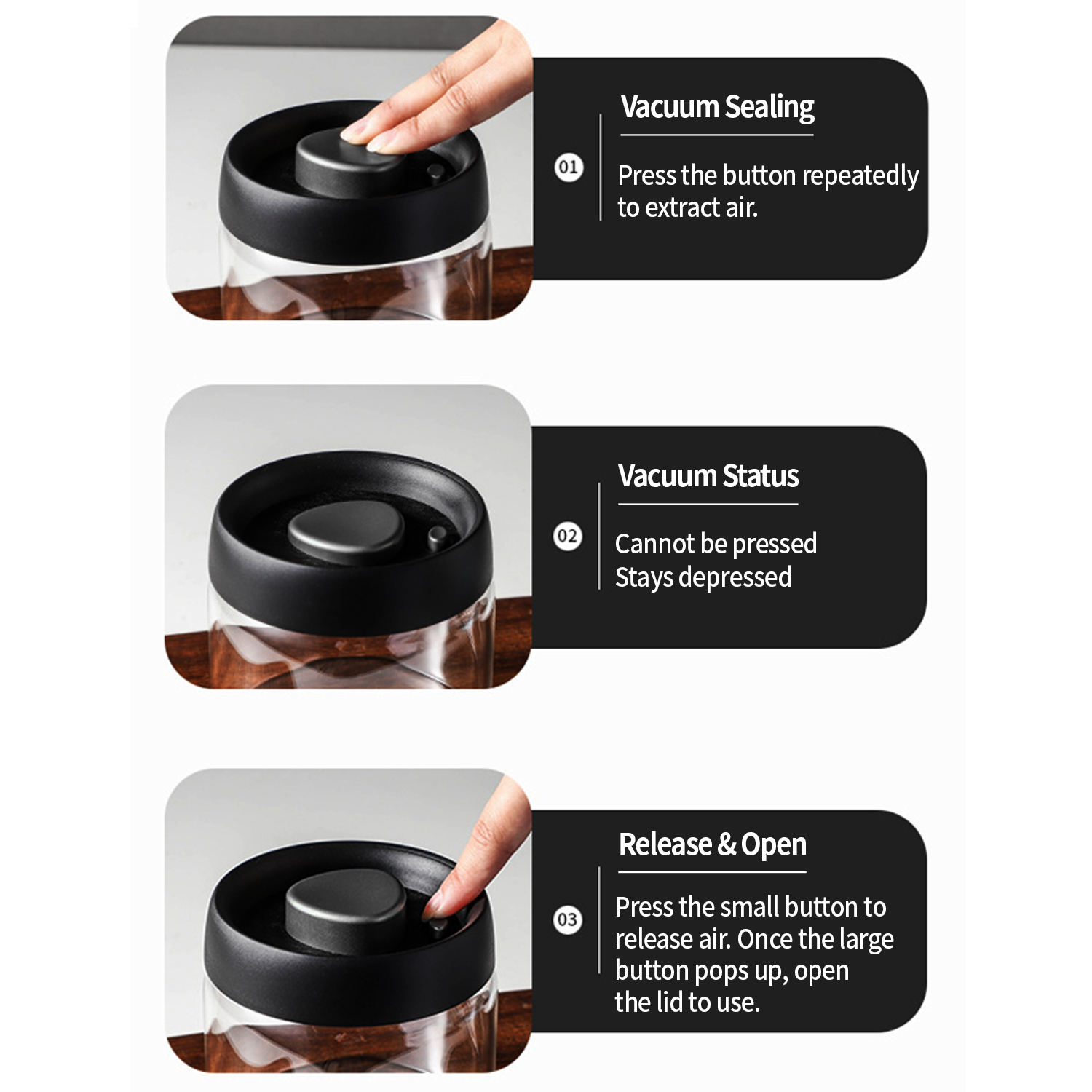 OANKR กระป๋องกาแฟสูญญากาศ 500  - Food Storage Vacuum บทวิจารณ์และราคา