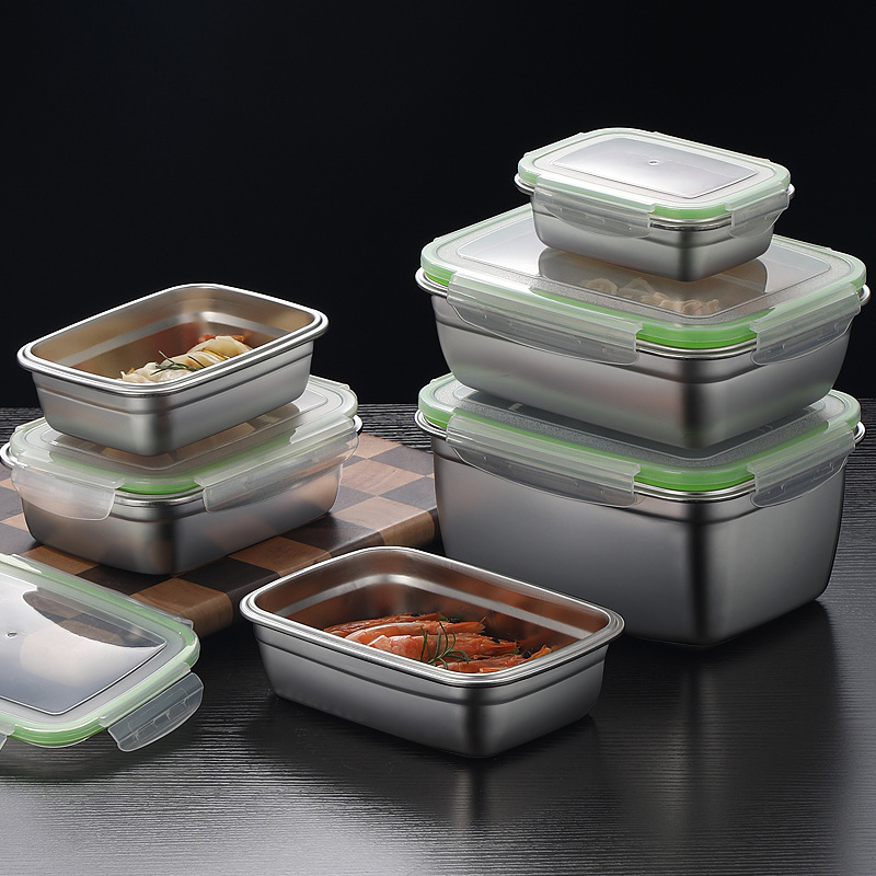 ชุดกล่องอาหารกลางวันสแตนเลส 30 - Food Storage Silicone บทวิจารณ์และราคา