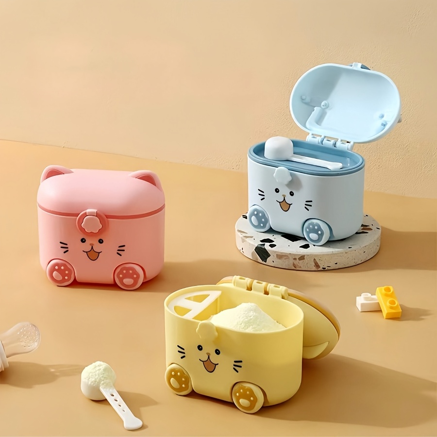 ภาชนะใส่นมผงรูปแมวน่ารักพร้อมช - Food Storage Locker บทวิจารณ์และราคา
