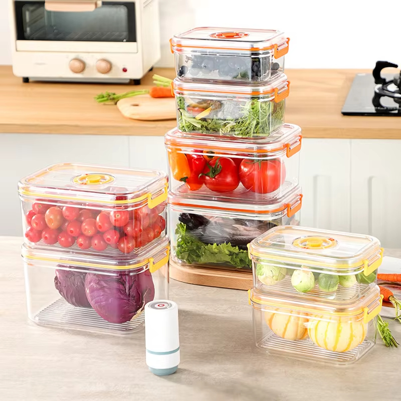 สูญญากาศสดกล่องตู้เย็นกระป๋องป - Food Storage Refrigerator บทวิจารณ์และราคา