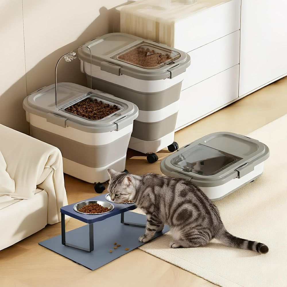 ภาชนะเก็บอาหารสุนัข/แมวขนาด 15 - Food Storage Pet บทวิจารณ์และราคา