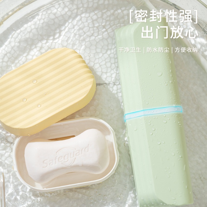 สีทึบผู้ถือแปรงสีฟันพร้อมฝาปิด - Food Storage For Camping บทวิจารณ์และราคา