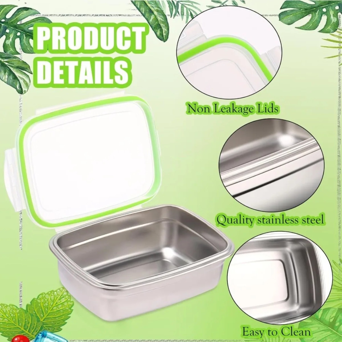 กล่องอาหารกลางวันพร้อมฝาซิลิโค - Food Storage Silicone บทวิจารณ์และราคา