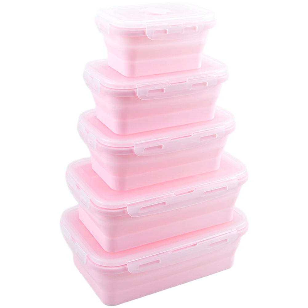 ชุดกล่องอาหารกลางวันซิลิโคนพับ - Food Storage Safe บทวิจารณ์และราคา
