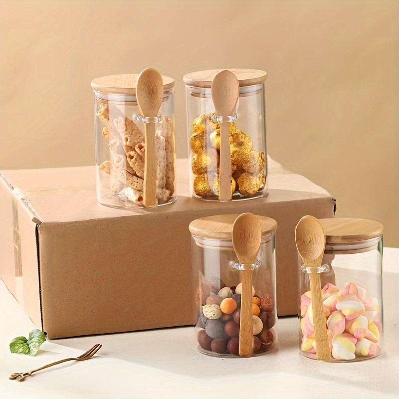 ขวดโหลใส่ขนม 280 มล. ขวดโหลใส่ - Food Storage With Scoop บทวิจารณ์และราคา