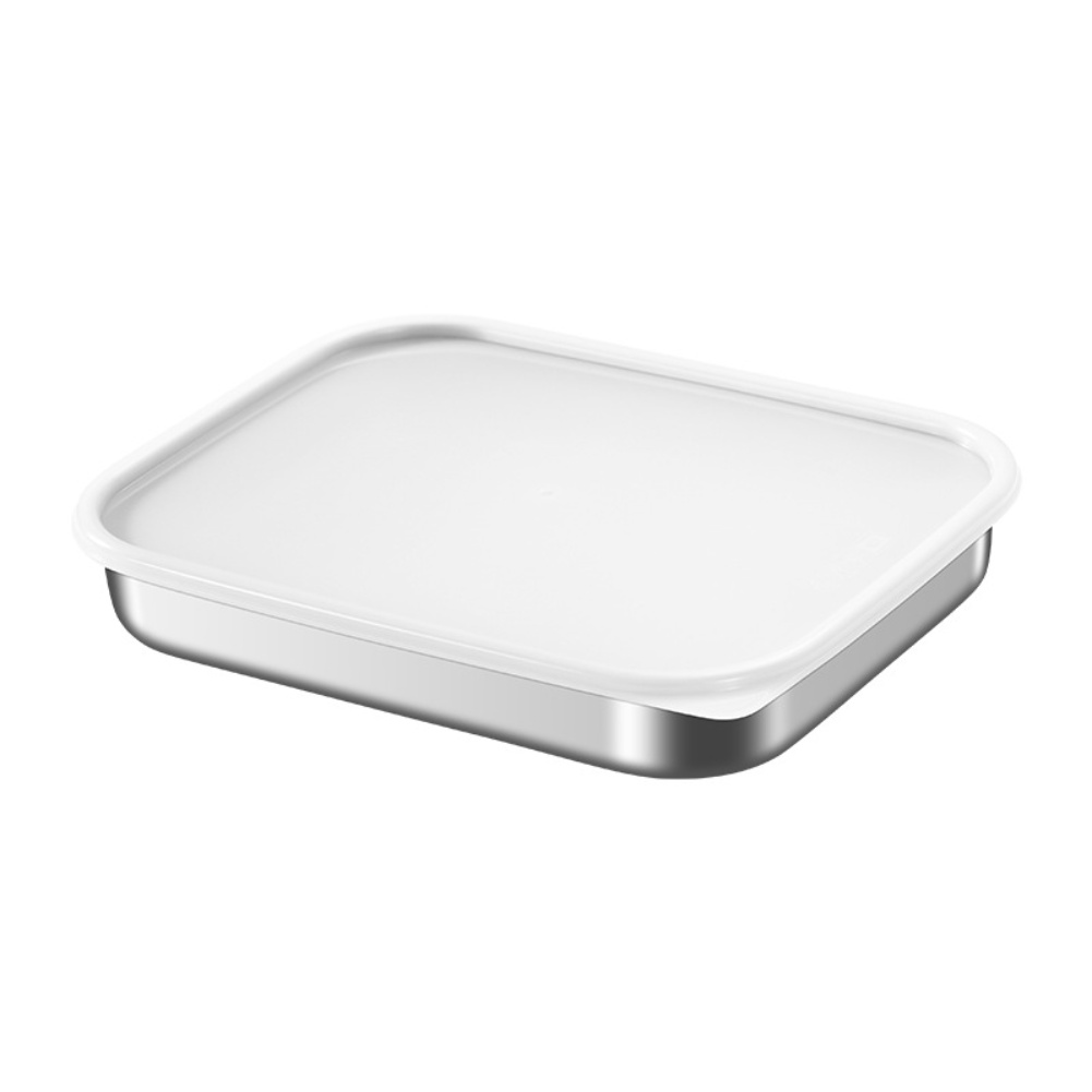 กล่องเก็บอาหารสแตนเลสพร้อมฝาซิ - Food Storage Silicone บทวิจารณ์และราคา