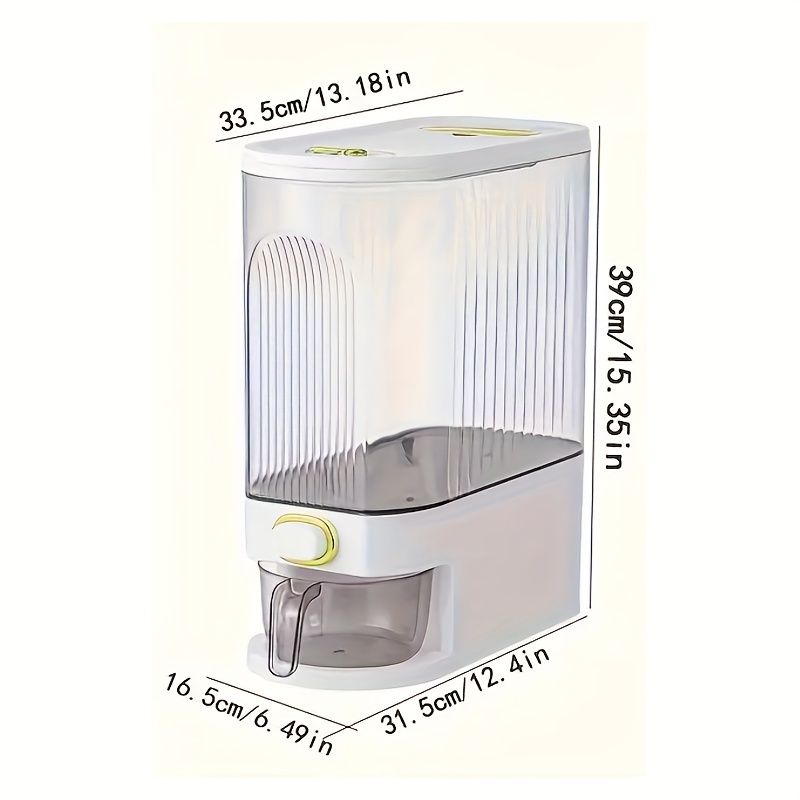 เครื่องจ่ายข้าวสาร 5 กก./10 กก - Portion Control Container บทวิจารณ์และราคา