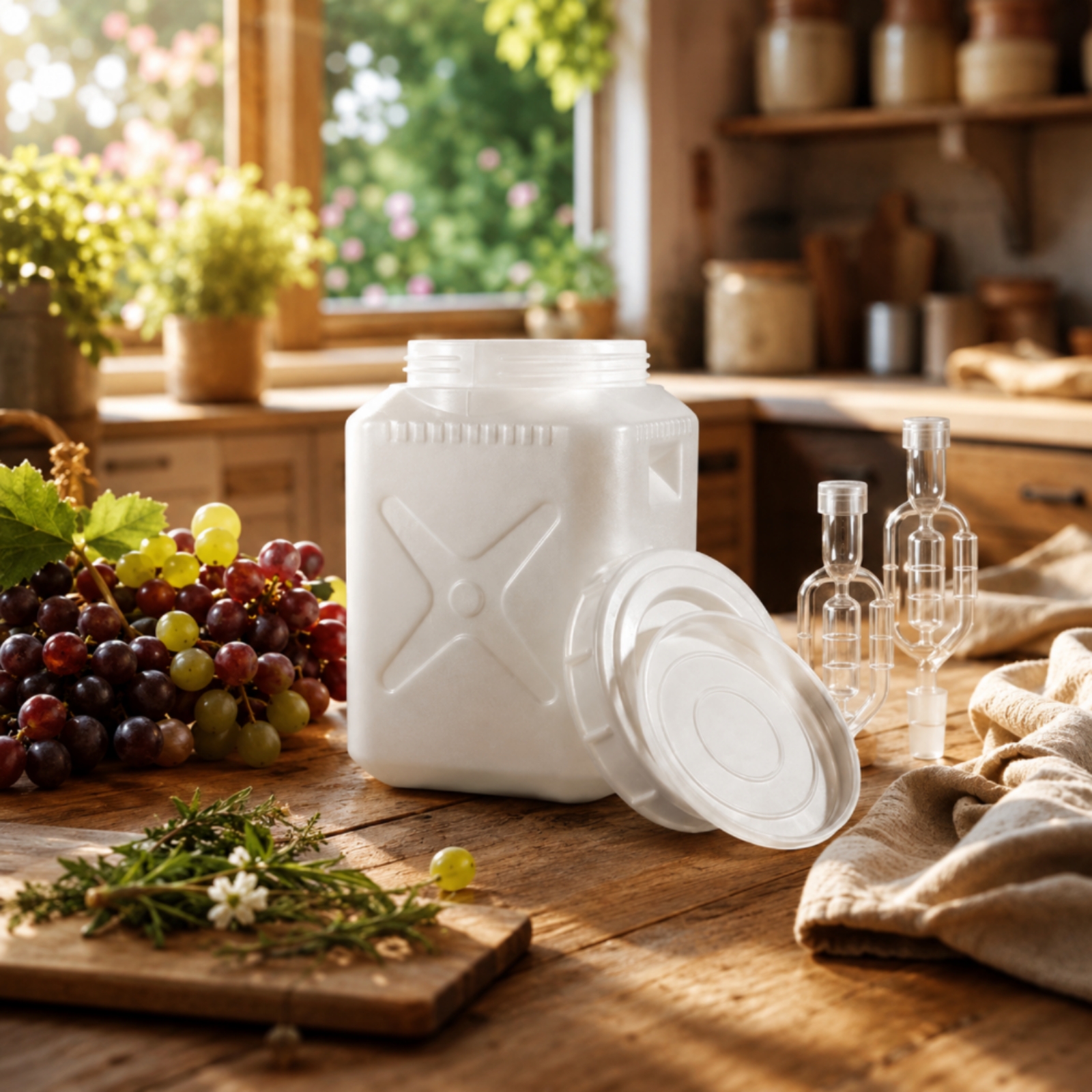 ถังหมักพร้อมฝาปิด ป้องกันการหก - Food Storage Safe บทวิจารณ์และราคา