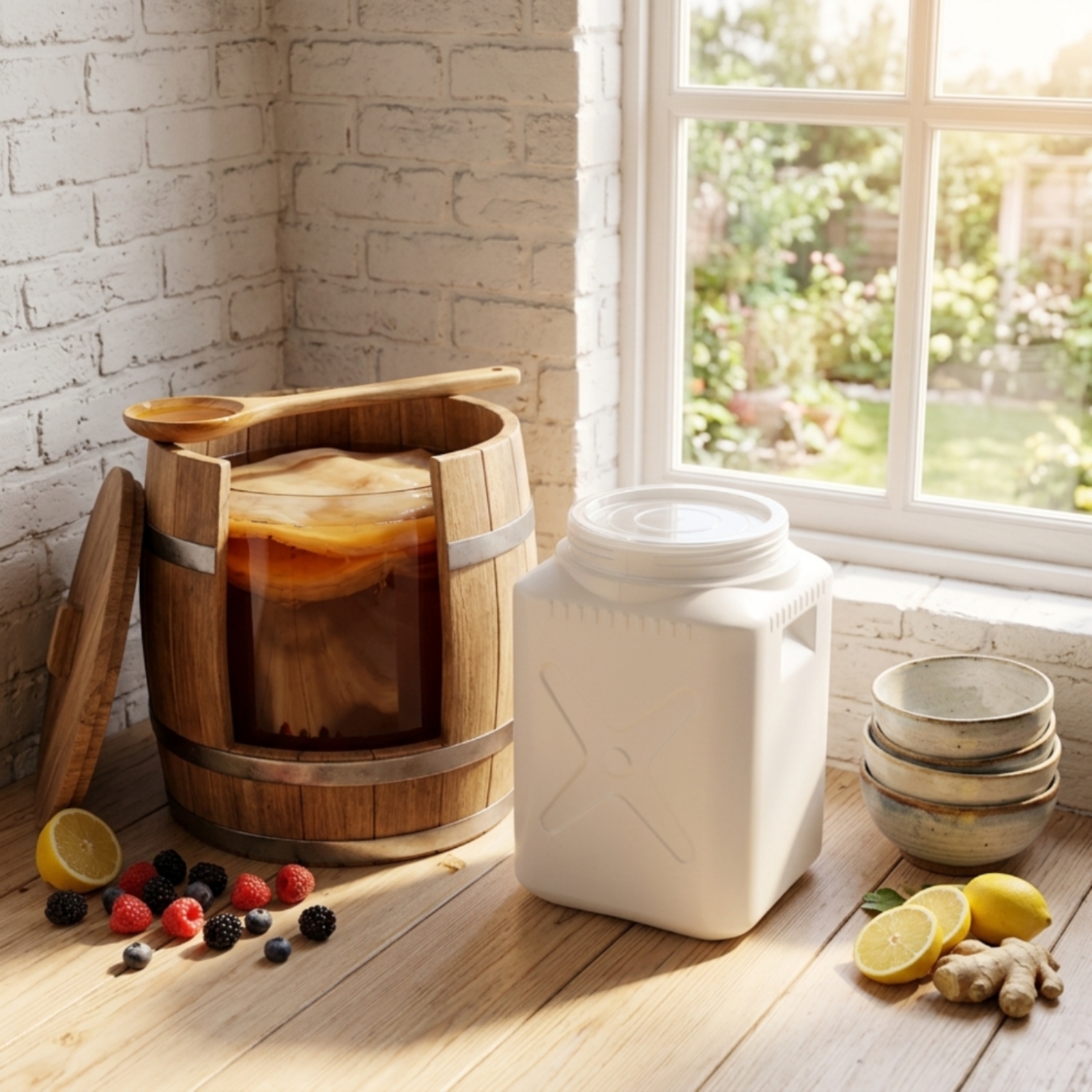 ถังหมักพร้อมฝาปิด ป้องกันการหก - Food Storage Safe บทวิจารณ์และราคา
