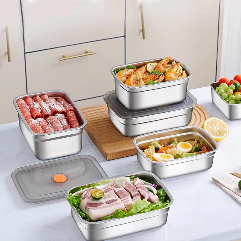 กล่องอาหารกลางวันสแตนเลสแบบปิด - Food Storage For Camping บทวิจารณ์และราคา