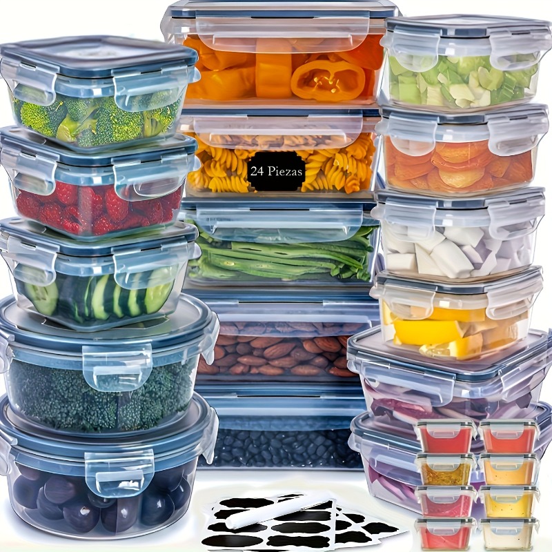 ชุดเก็บอาหารปลอดสาร BPA 48 ชิ้ - Food Storage In Pantry บทวิจารณ์และราคา