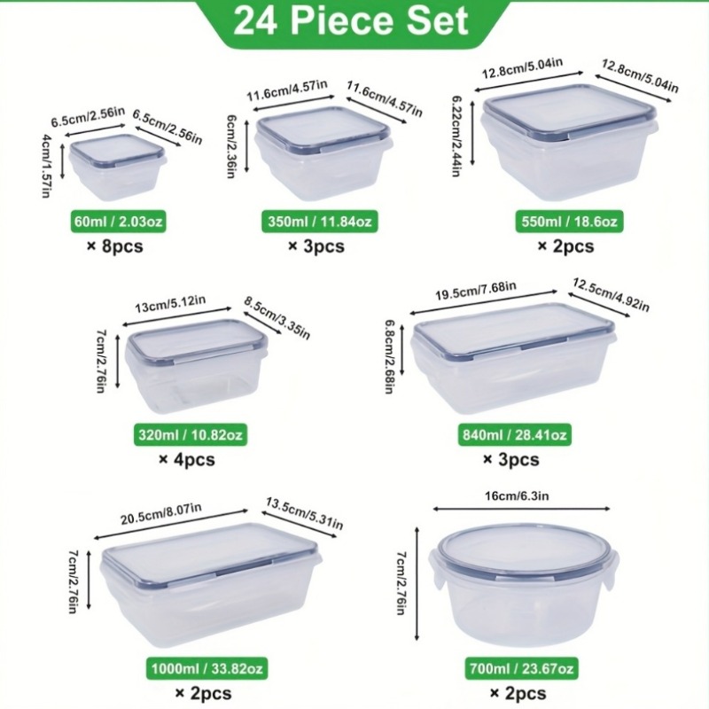 ชุดเก็บอาหารปลอดสาร BPA 48 ชิ้ - Food Storage In Pantry บทวิจารณ์และราคา