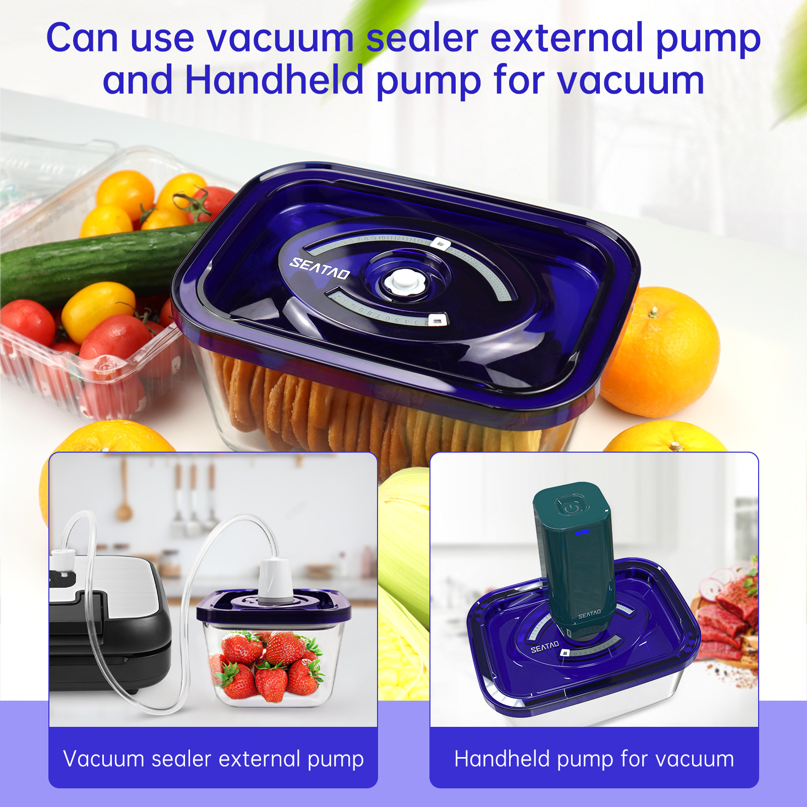 SEATAO คอนเทนเนอร์อาหาร Preser - Food Storage Vacuum บทวิจารณ์และราคา