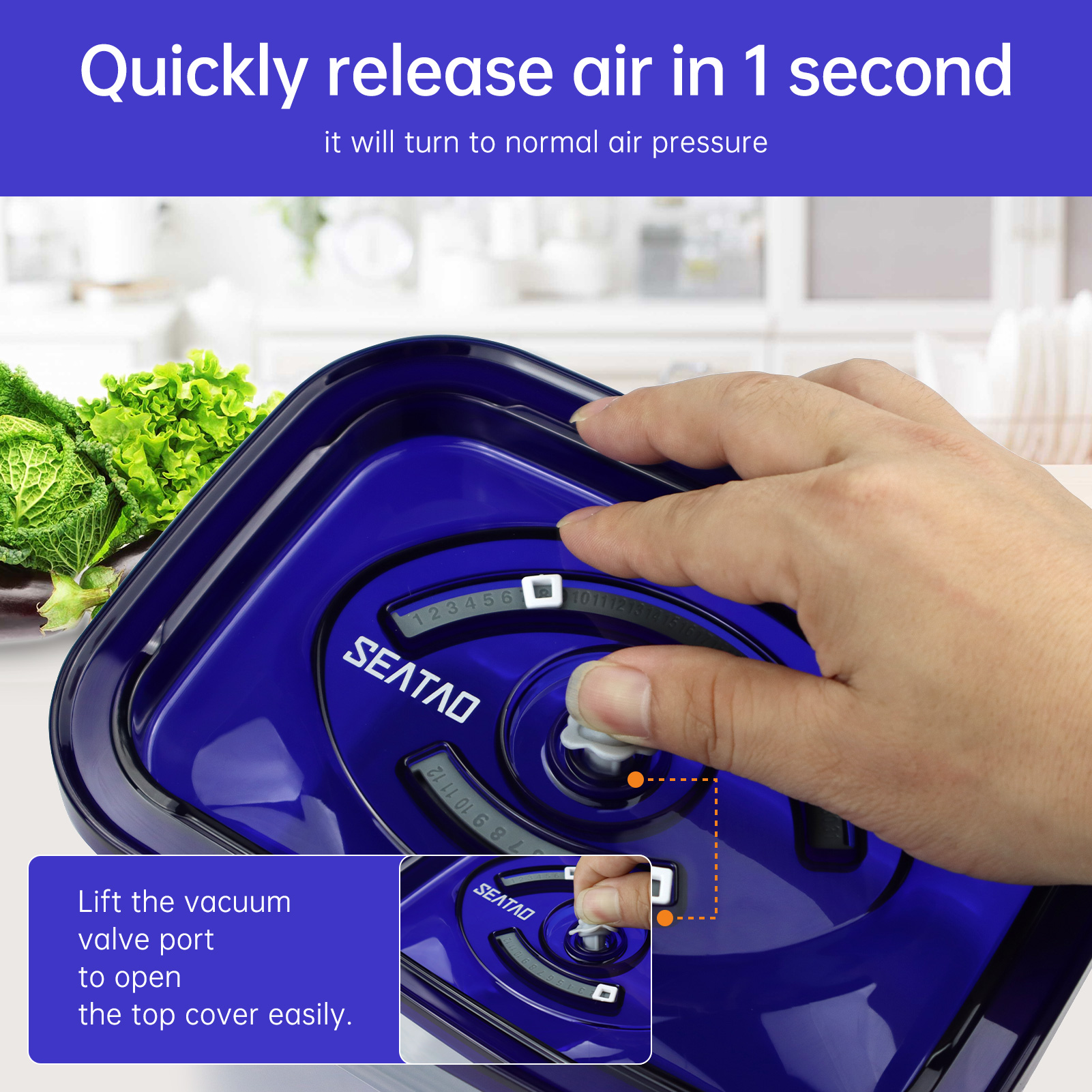 SEATAO คอนเทนเนอร์อาหาร Preser - Food Storage Vacuum บทวิจารณ์และราคา