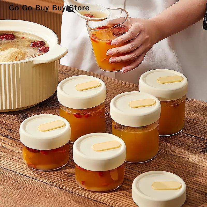 【ST】1 ชิ้น 240/400 มล. โถแก้วเ - Food Storage Silicone บทวิจารณ์และราคา