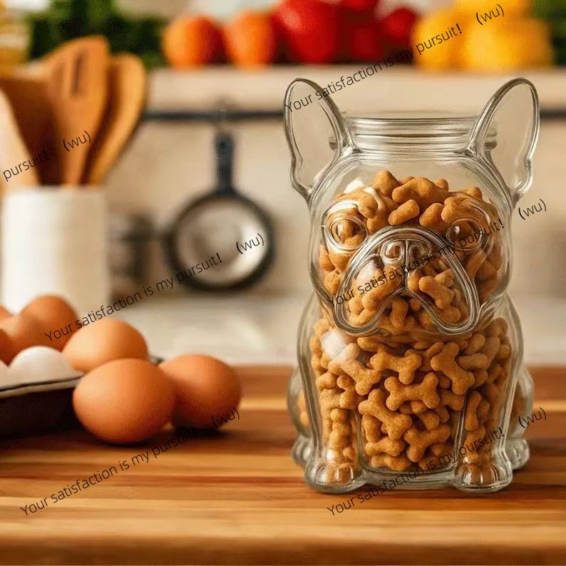 ภาชนะใส่อาหารสุนัข รูปทรงบูลด็ - Food Storage Glass Containers Large บทวิจารณ์และราคา