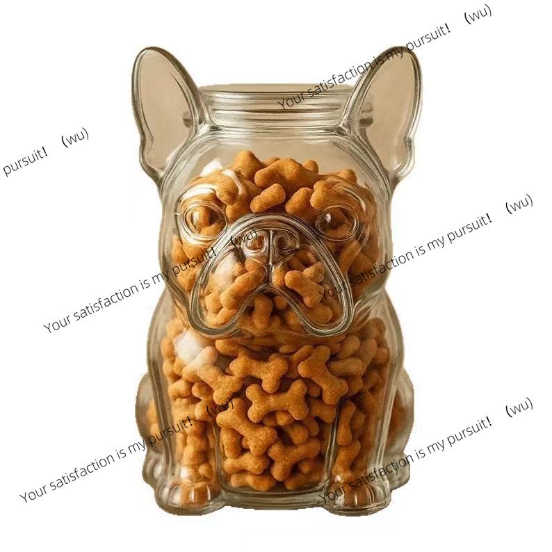 ภาชนะใส่อาหารสุนัข รูปทรงบูลด็ - Food Storage Glass Containers Large บทวิจารณ์และราคา