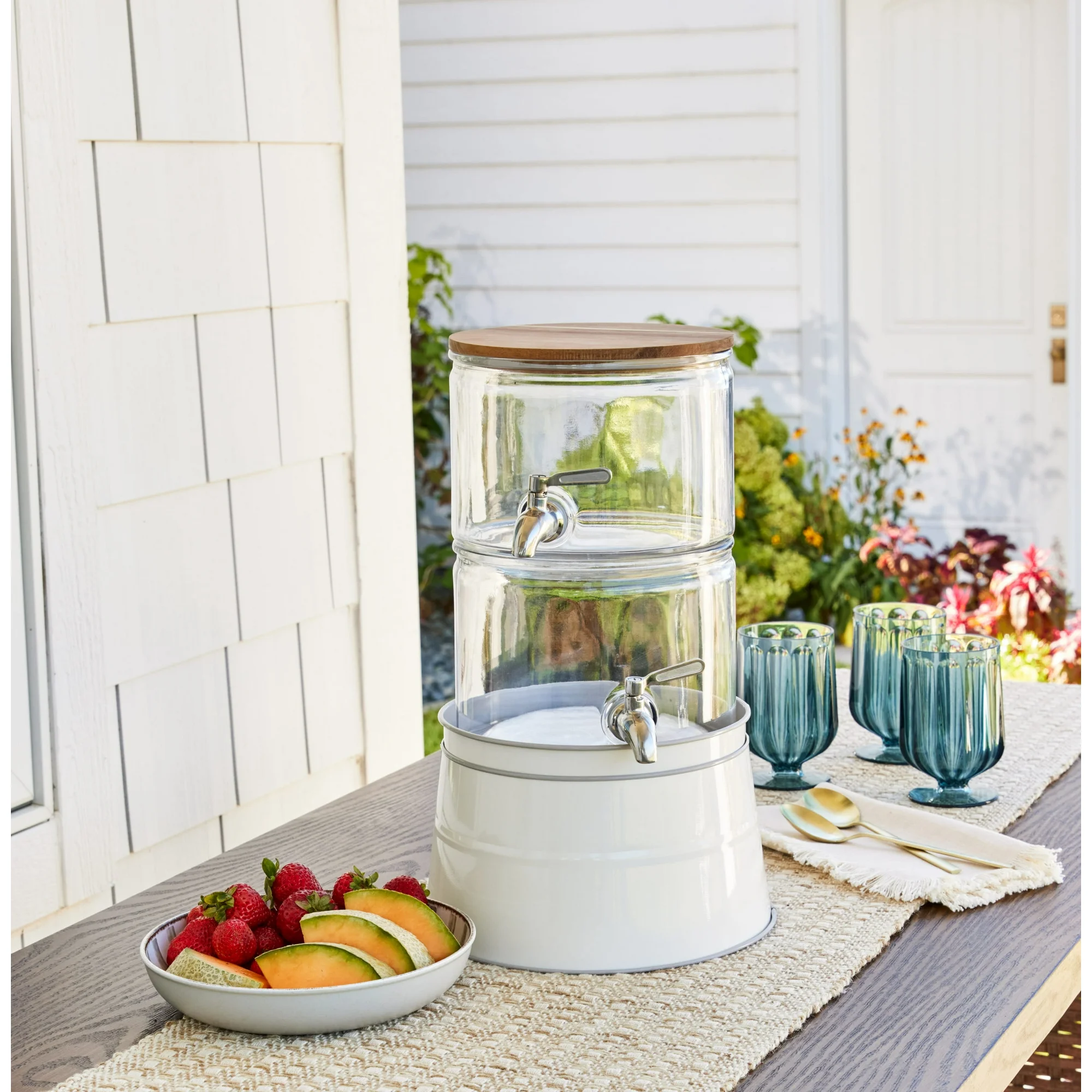 เครื่องจ่ายเครื่องดื่มแก้วแบบซ - Food Storage Glass Containers Large บทวิจารณ์และราคา