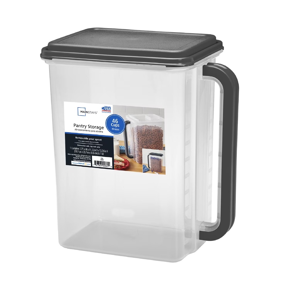 ภาชนะเก็บอาหารพลาสติกขนาดใหญ่พ - Food Storage In Pantry บทวิจารณ์และราคา