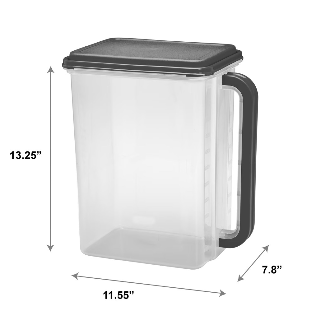 ภาชนะเก็บอาหารพลาสติกขนาดใหญ่พ - Food Storage In Pantry บทวิจารณ์และราคา
