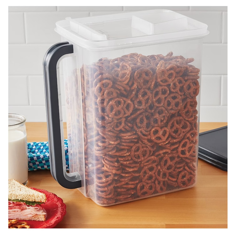 ภาชนะเก็บอาหารพลาสติกขนาดใหญ่พ - Food Storage In Pantry บทวิจารณ์และราคา
