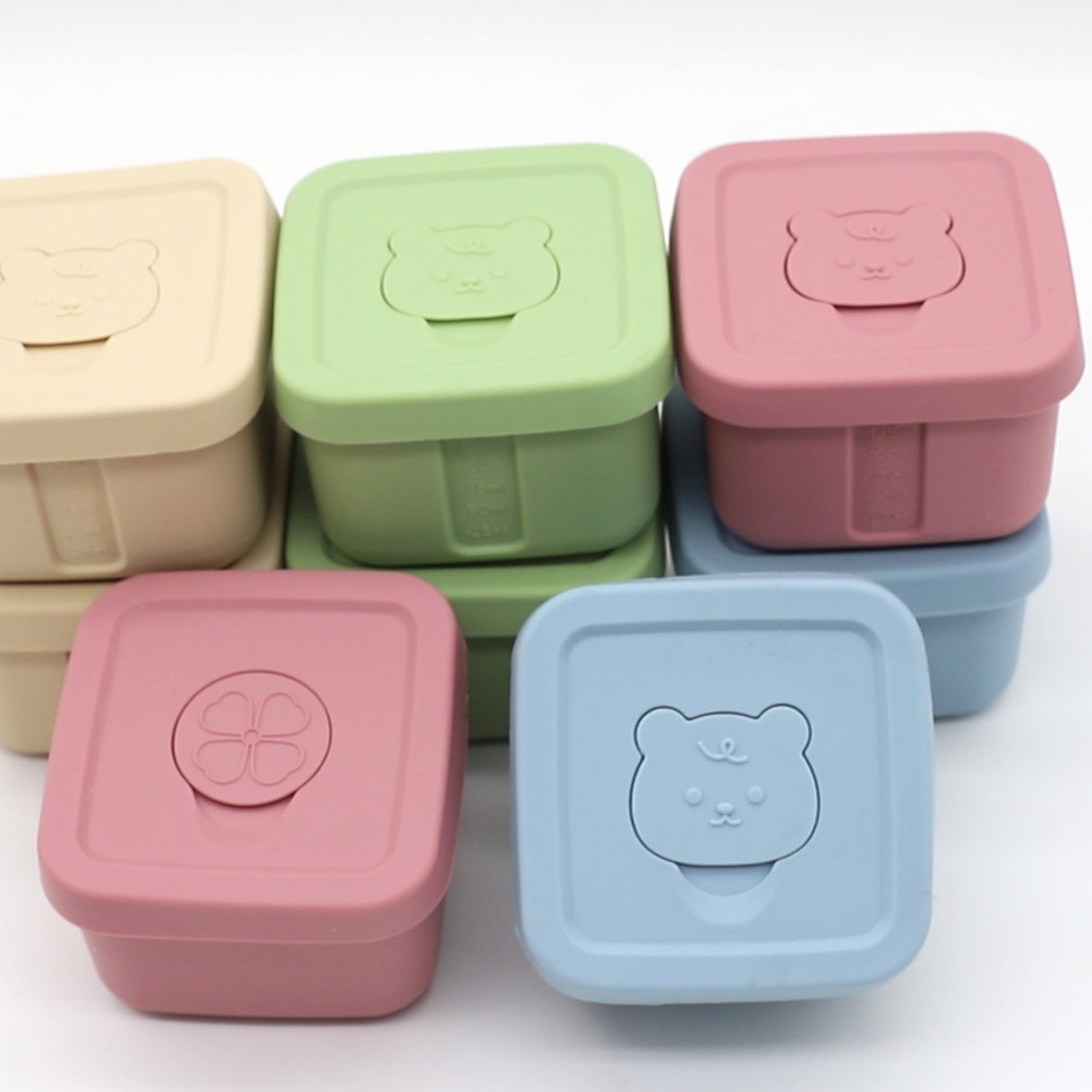 ซิลิโคนอาหารเสริมกล่องแช่แข็งส - Food Storage Silicone บทวิจารณ์และราคา