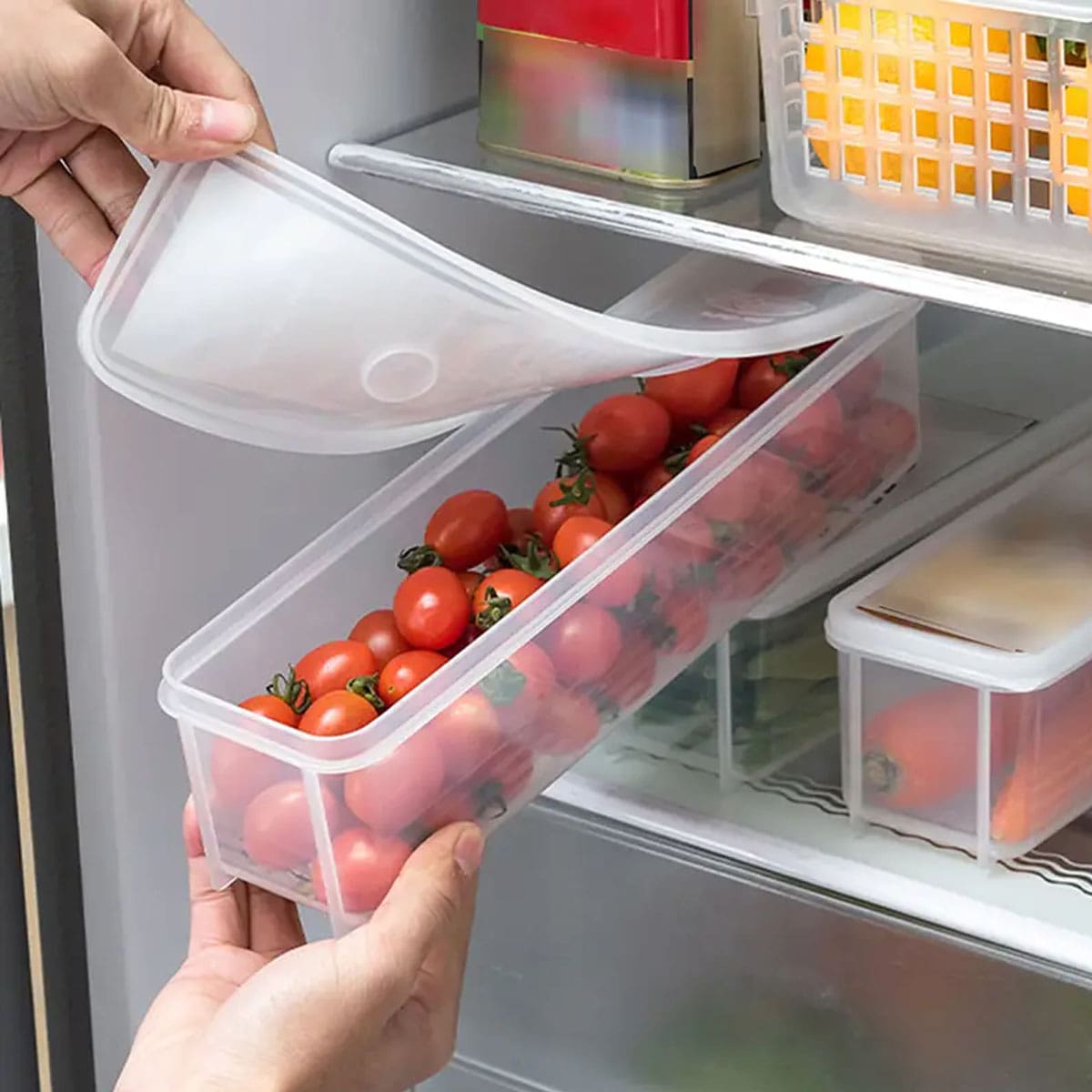 กล่องเก็บของพลาสติกใส 1 ชิ้น,  - Food Storage Refrigerator บทวิจารณ์และราคา