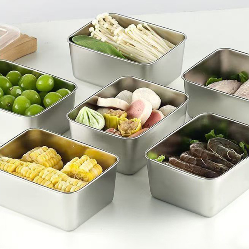 ชุดภาชนะเก็บอาหารสแตนเลส 6 ชิ้ - Food Storage For Camping บทวิจารณ์และราคา