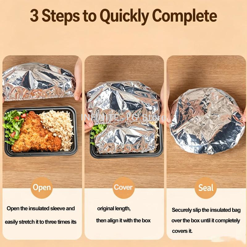 20 ชิ้น ฟอยล์อลูมิเนียมเกรดอาห - Food Storage Safe บทวิจารณ์และราคา